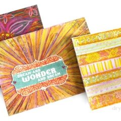 Video tutorial with WAX CRAYONS from Scraps of Darkness Kit "Gypsy Summer"
