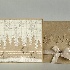 eco christmas cards * 3rd Eye stamps *