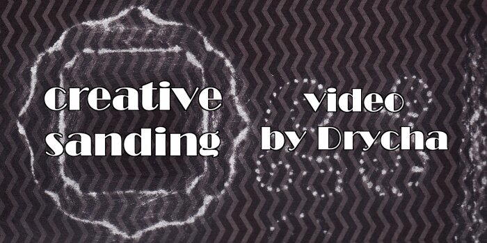 Creative sanding * VIDEO tutorial with Scraps of Darkness Kit *