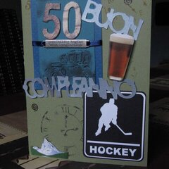 50th Birthday card