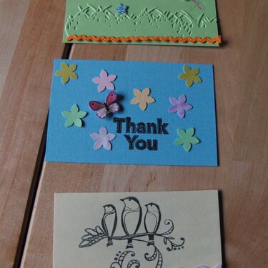 Mini Spring cards