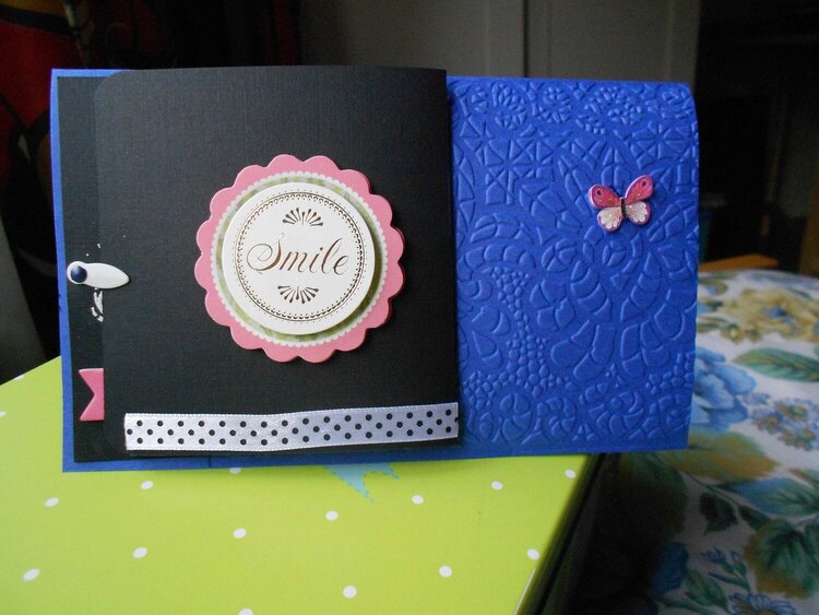 Birthday card &quot;Blue&quot;