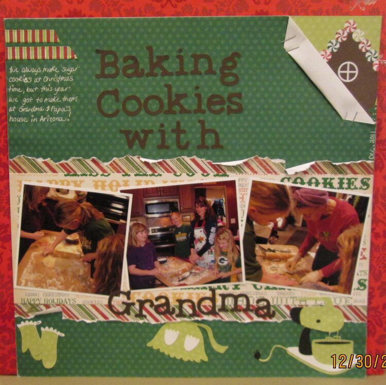 Baking Cookies with Grandma!!