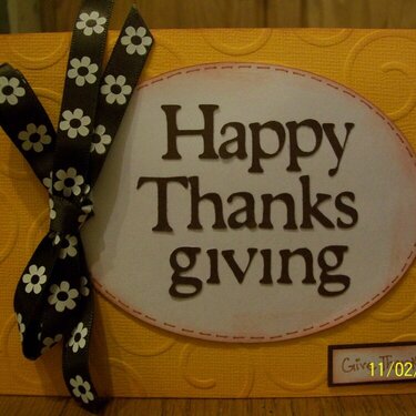 happy thanksgiving card