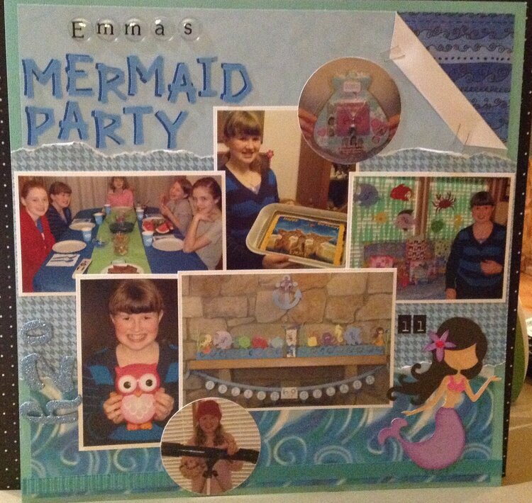 Emma&#039;s mermaid party