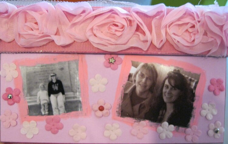 Mothers day altered photo box(end view)