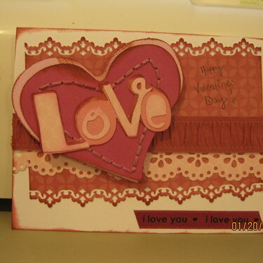 Happy Valentine&#039;s day card