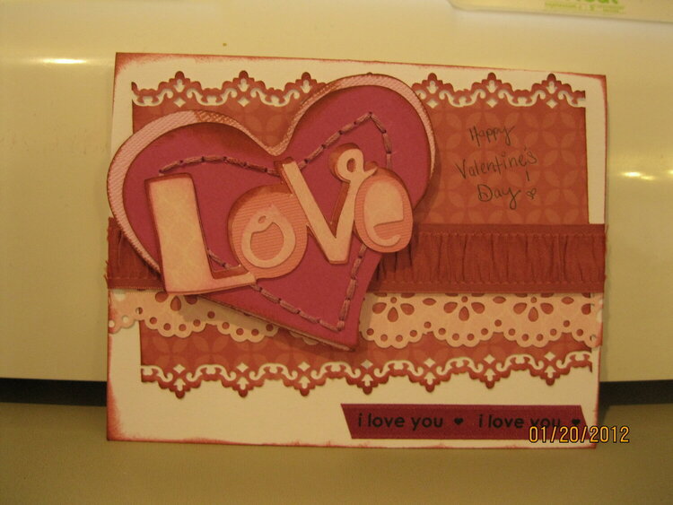 Happy Valentine&#039;s day card