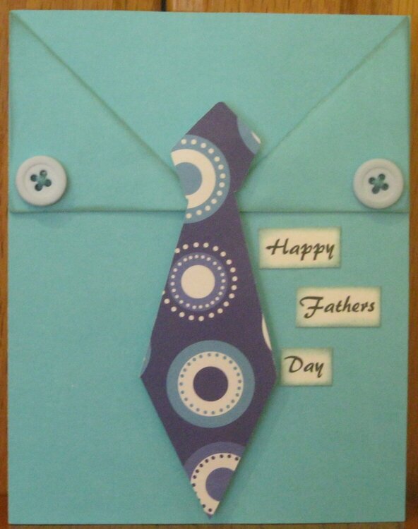 Fathers day Shirt card