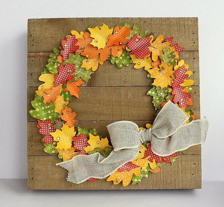 Fall wreath *Jillibean Soup*