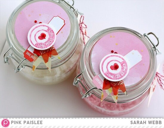 DIY -Pretty Container *Pink Paislee*