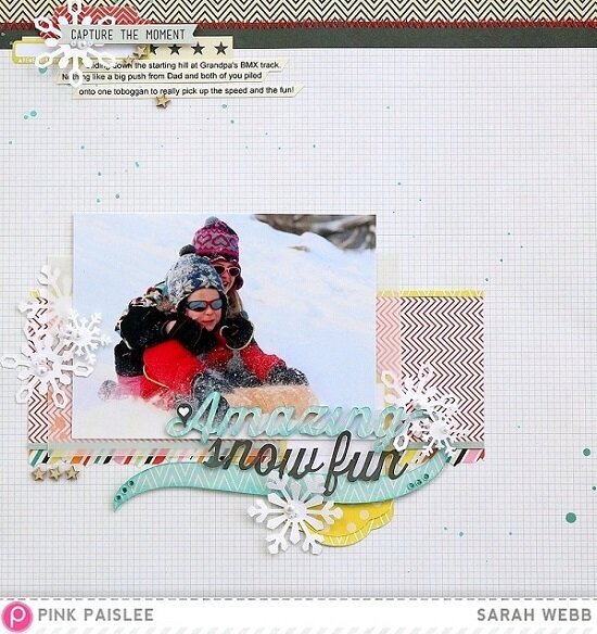 Amazing snow fun *Pink Paislee*