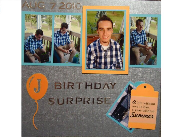 Jonathan&#039;s Birthday Surprise