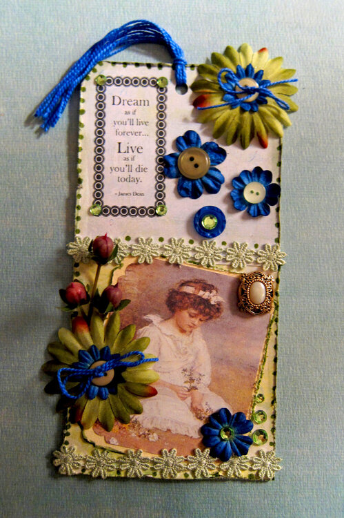 Vintage Inspired &quot;Dream&quot; Tag