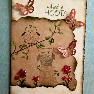 &quot;What a Hoot&quot; Card