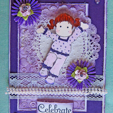 Inspirational Card made with Magnolia Stamp