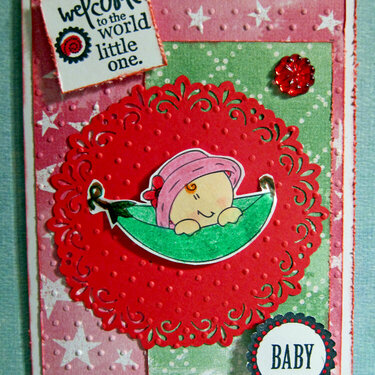 Newborn Baby Girl Card