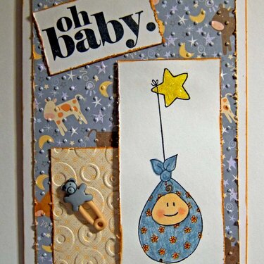 Newborn Baby Boy Card