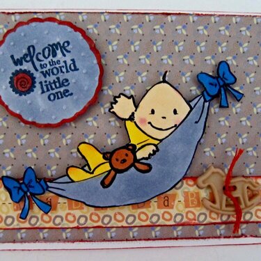 Newborn Baby Boy Card