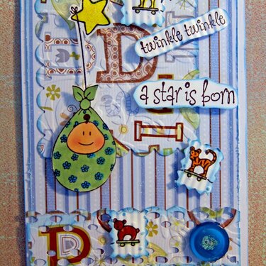 Newborn Baby Boy Card