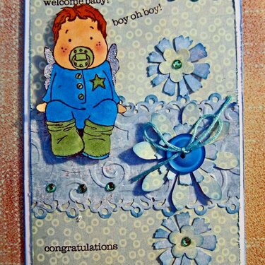 Newborn Baby Boy Card