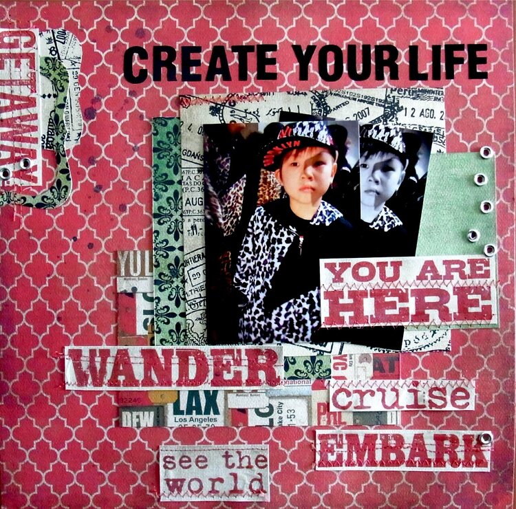 &quot;CREATE YOUR LIFE&quot;