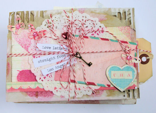 Love Letters Mini Book - Feb Cocoa Daisy Prject Kit