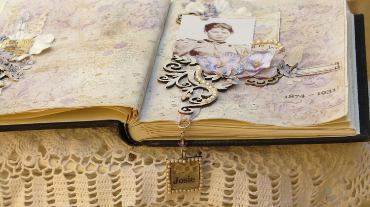 Altered Book, and journal page