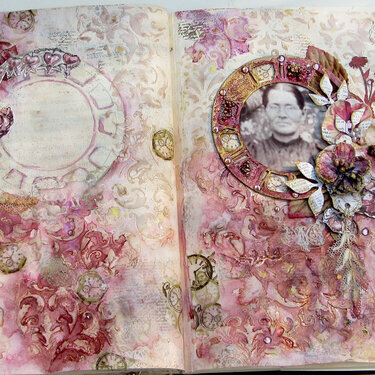 Altered Book: Women of Substance - Fourth Page