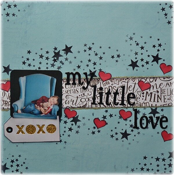 My Creative Scrapbook February Kit My little love