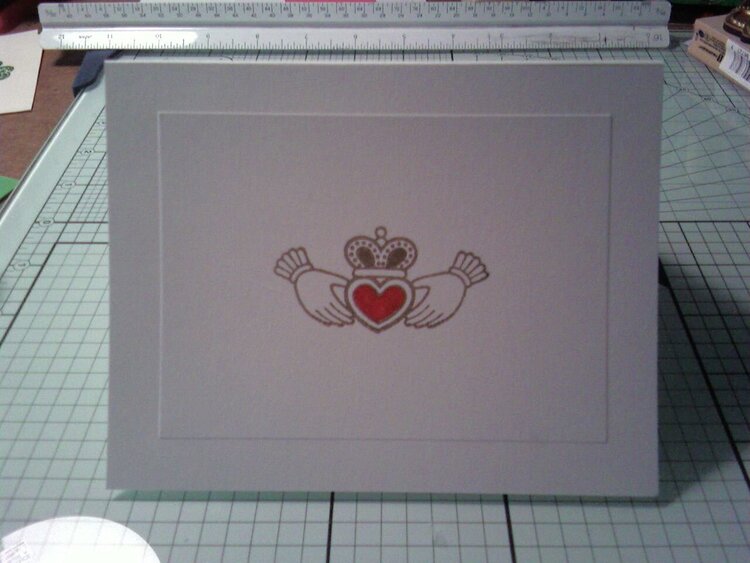 Claddagh card