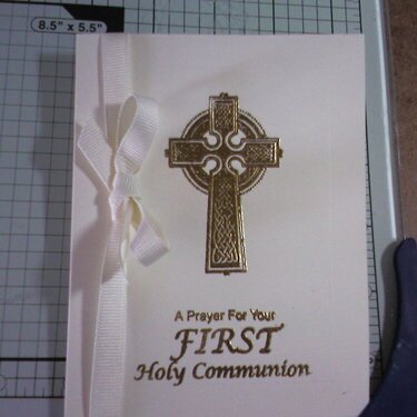 First Holy Communion