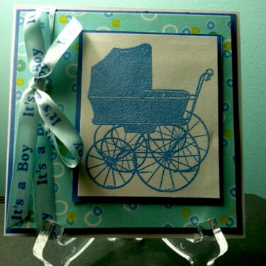 Baby Boy card