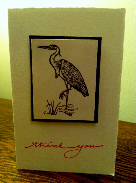 Thank you card