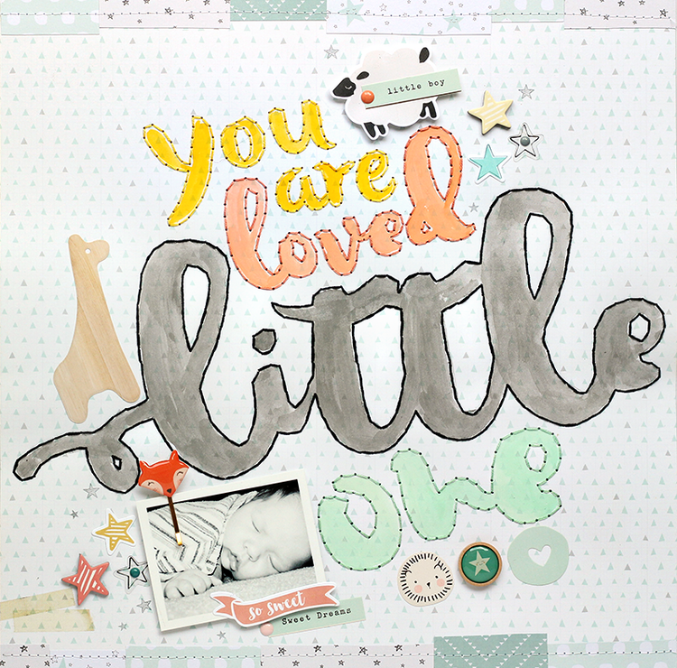 **Crate Paper**  You Are Loved Little One