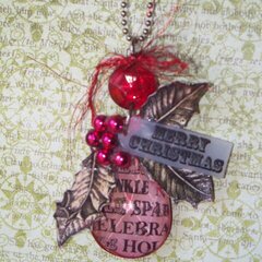 Teresa Collins Noel Christmas Necklace