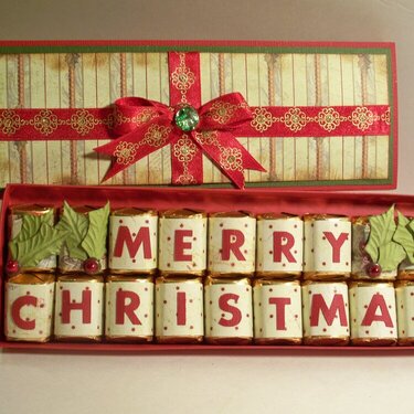 Merry Christimas Nugget Box