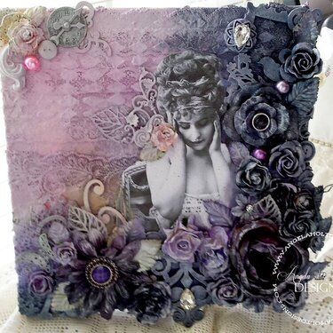 Assemblage Art Canvas