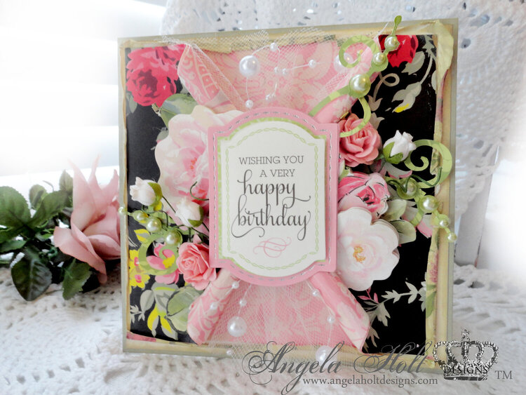 Anna Griffin Happy Bithday Card