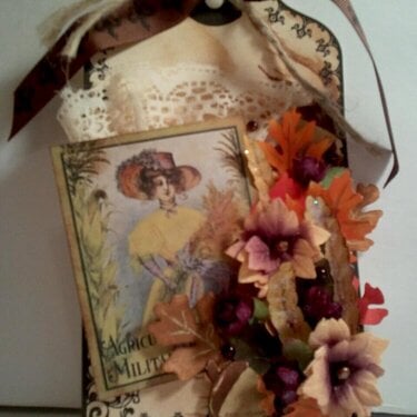 Fall Vintage Tag