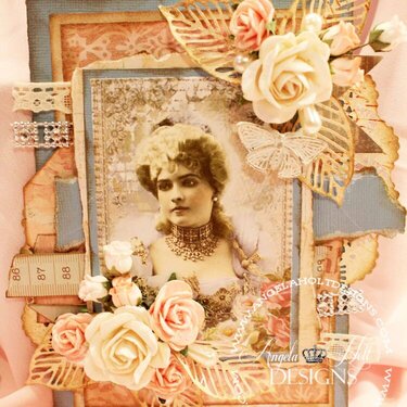 Shabby Chic Vintage Card