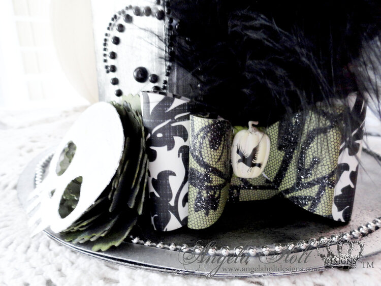 Silhouette&#039;s Mourner&#039;s 3D Top Hat