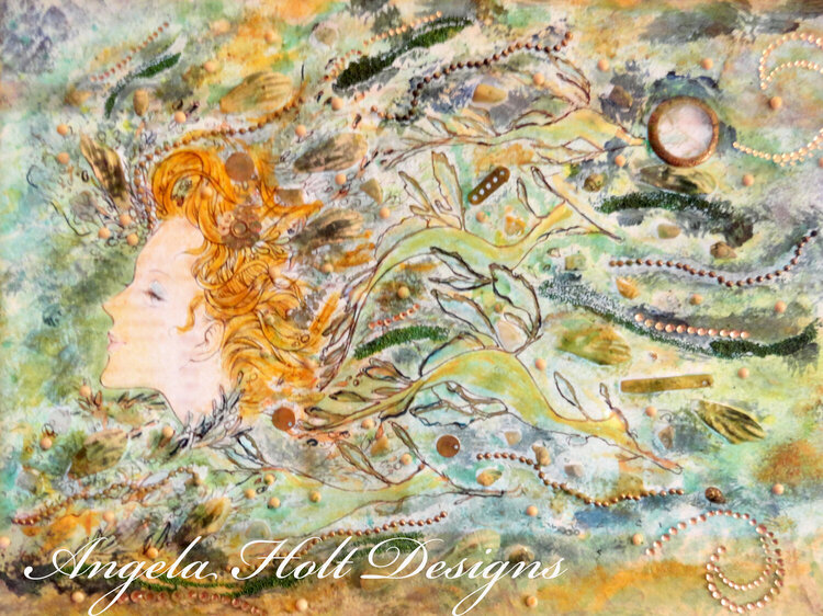 Mixed Media Digi Stamp