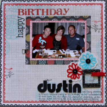 Happy Birthday Dustin
