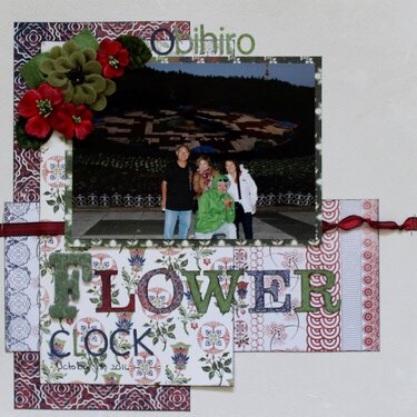Obihiro Flower Clock