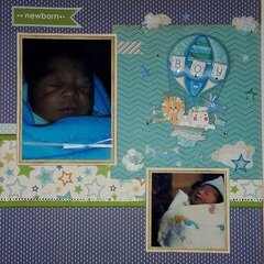 Pages for my nephew scrapbook