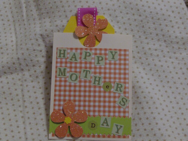 Mother&#039;s Day card for challenge