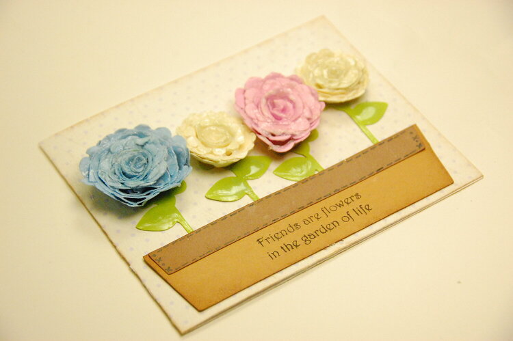 Bloom 3D Flower Card