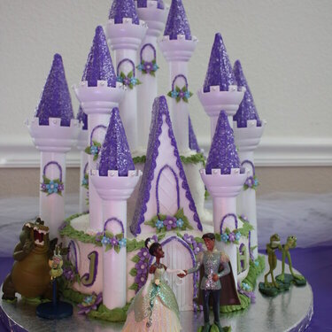 Princess and the Frog birthday cake