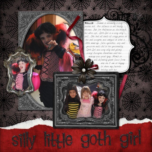 Silly Little Goth Girl